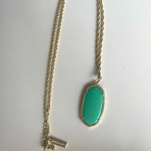 Kendra Scott Seafoam Green Reid Necklace